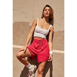 Free People Movement Can't Handle This Shorts Pink, Size Medium